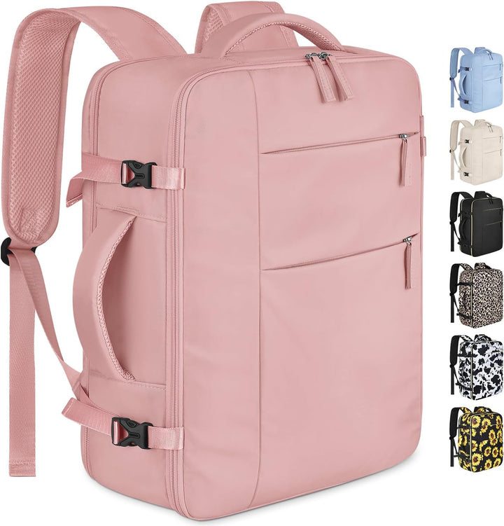 Mochila de viaje Capolo para mujeres y hombres, mochila impermeable...