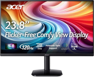 Acer Monitor de oficina FHD 1920x1080 IPS 120Hz de 23.8 pulgadas KA...