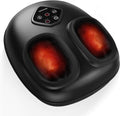 COMFIER Masajeador de pies elegible para FSA con calor, máquina masajeador de pies Shiatsu elegible para HSA para fascitis plantar, amasamiento y compresión para dolor neuropatía, se adapta hasta