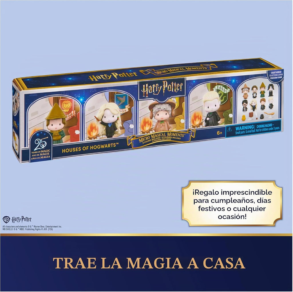Wizarding World Harry Potter Houses de Hogwarts - Juego de 8 figuras