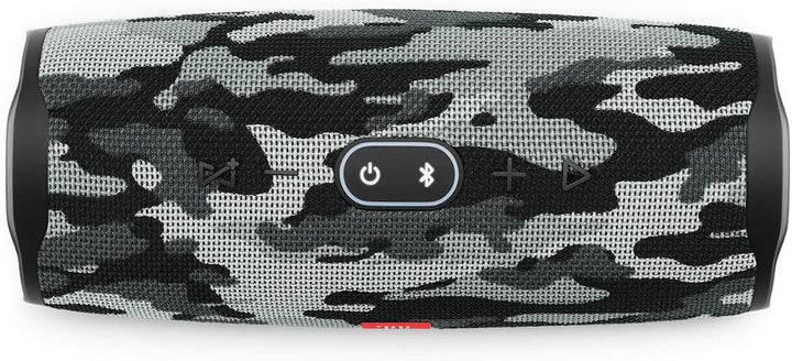 JBL Charge 4 - Altavoz Bluetooth portátil (negro\/camuflaje blanco)