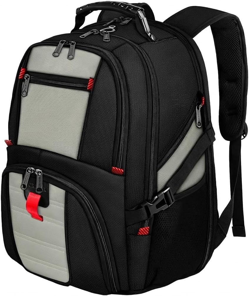 YOREPEK 18.4 Mochila para portátil, mochilas grandes con puerto de...