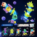 Magnetic Robot Building Toy, STEM Magnet Monster Toys Set para Kids Age 3-5