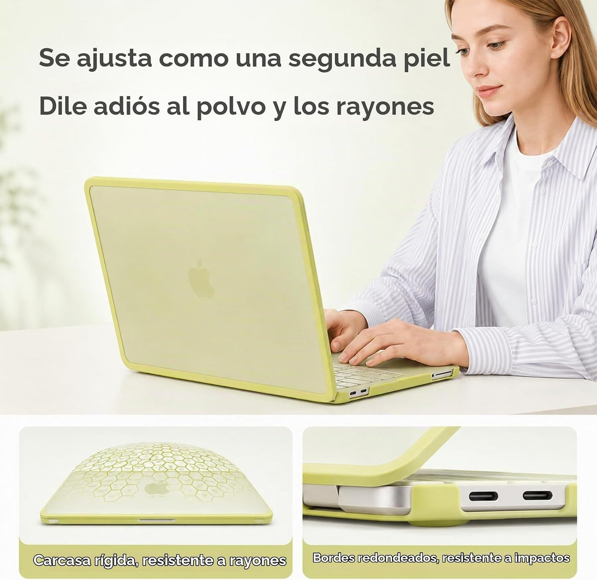 Yiodelu Juego de 3 fundas protectoras para MacBook Neo 2026 de 13 p...