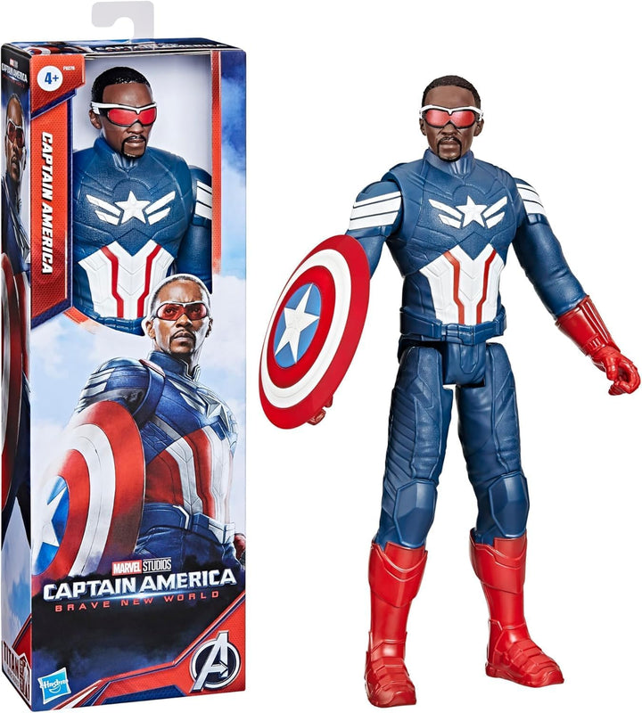Marvel Hasbro - Figura de acción oficial de Titan Hero Series de 12...