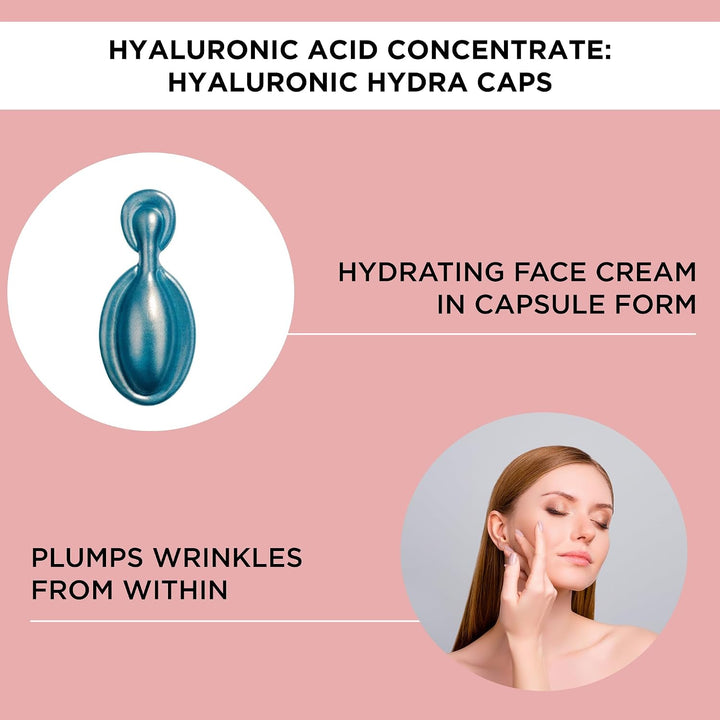 ARTDECO Hyaluronic Hydra Caps - Concentrado hidratante de ácido hia...