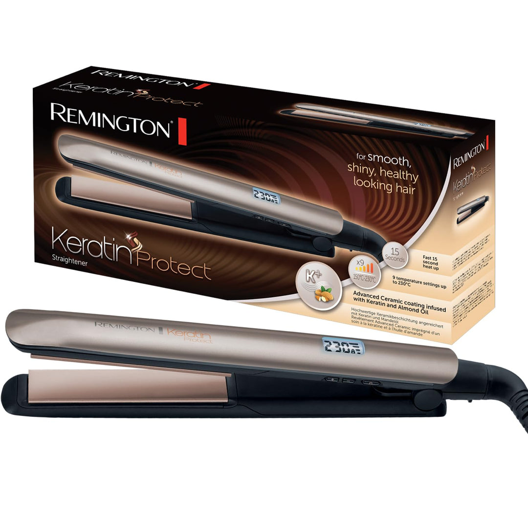 Plancha de pelo Remington S8540 Keratin Protect