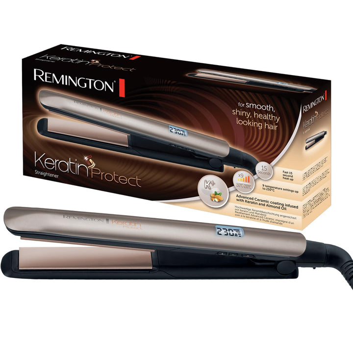 Plancha de pelo Remington S8540 Keratin Protect