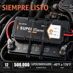 ANCEL Sistema de arranque inteligente BS200, conectado debajo del capó