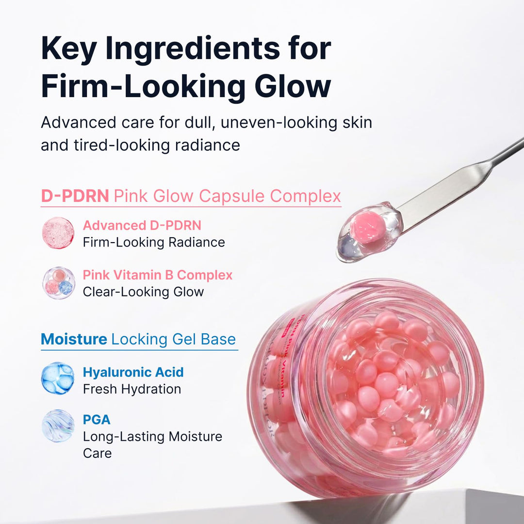 SUNGBOON EDITOR Pink PDRN - Crema cápsula que aumenta el brillo de...