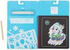 Melissa & Doug PAW Patrol Scratch Art - Paquete de 3 almohadillas de actividades de viaje Chase, Skye, Marshall Color Reveal