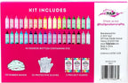 Tulip - Kit de fiesta de teñido anudado de un solo paso, color mania, 36 colores
