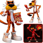 Jada Toys Cheetos Chester Cheetah Figura de Acción Flamin' Hot Glow in the Dark