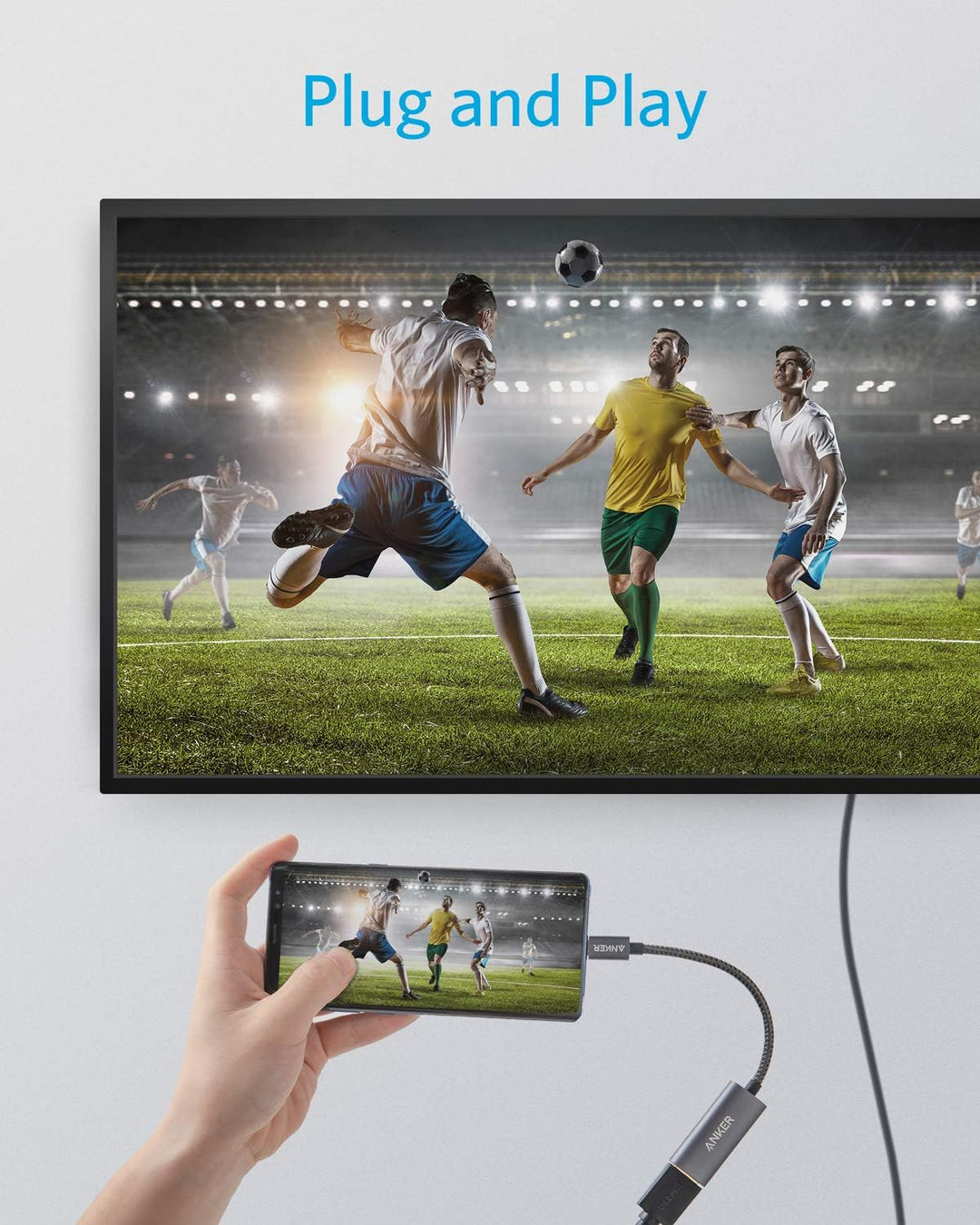 Anker Adaptador USB C a HDMI Adaptador 310 USB-C para