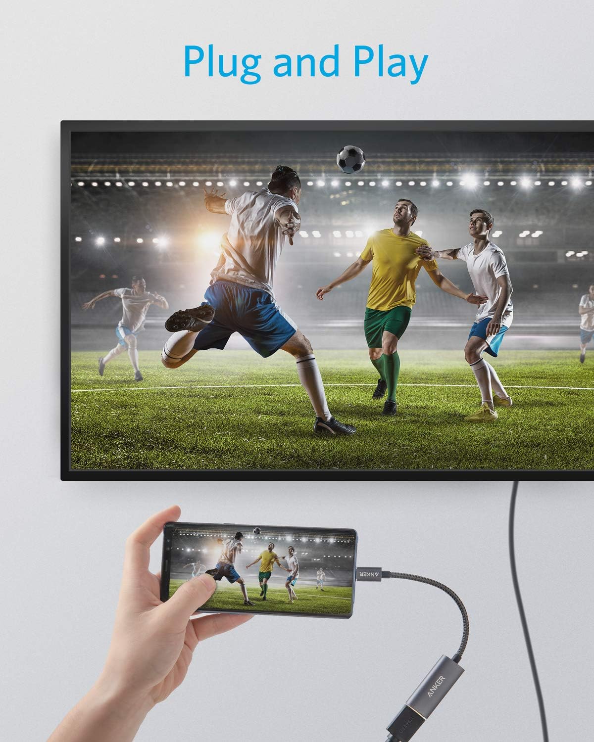 Anker Adaptador USB C a HDMI Adaptador 310 USB-C para