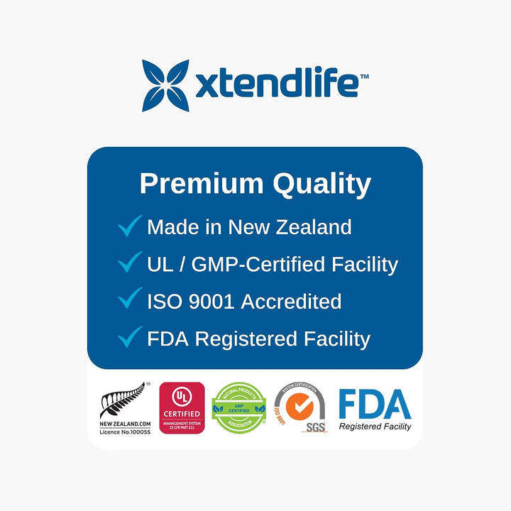 Xtendlife Xtend-Quinol CoQ10 Suplemento para la salud del corazón,...