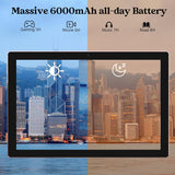 Tablet 10 pulgadas Android 14 Tablets 2 en 1 Tablet con teclado 64...