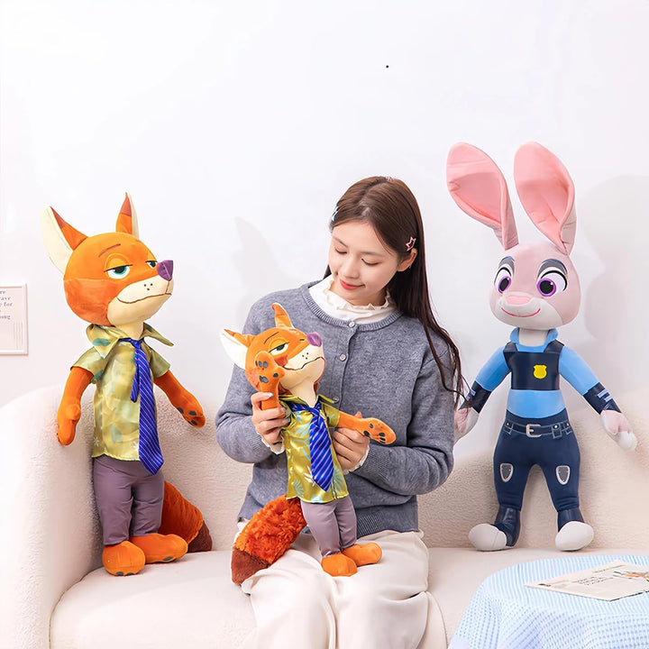 JuGuo Zootopia - Juguetes de peluche paquete de 2 Judy