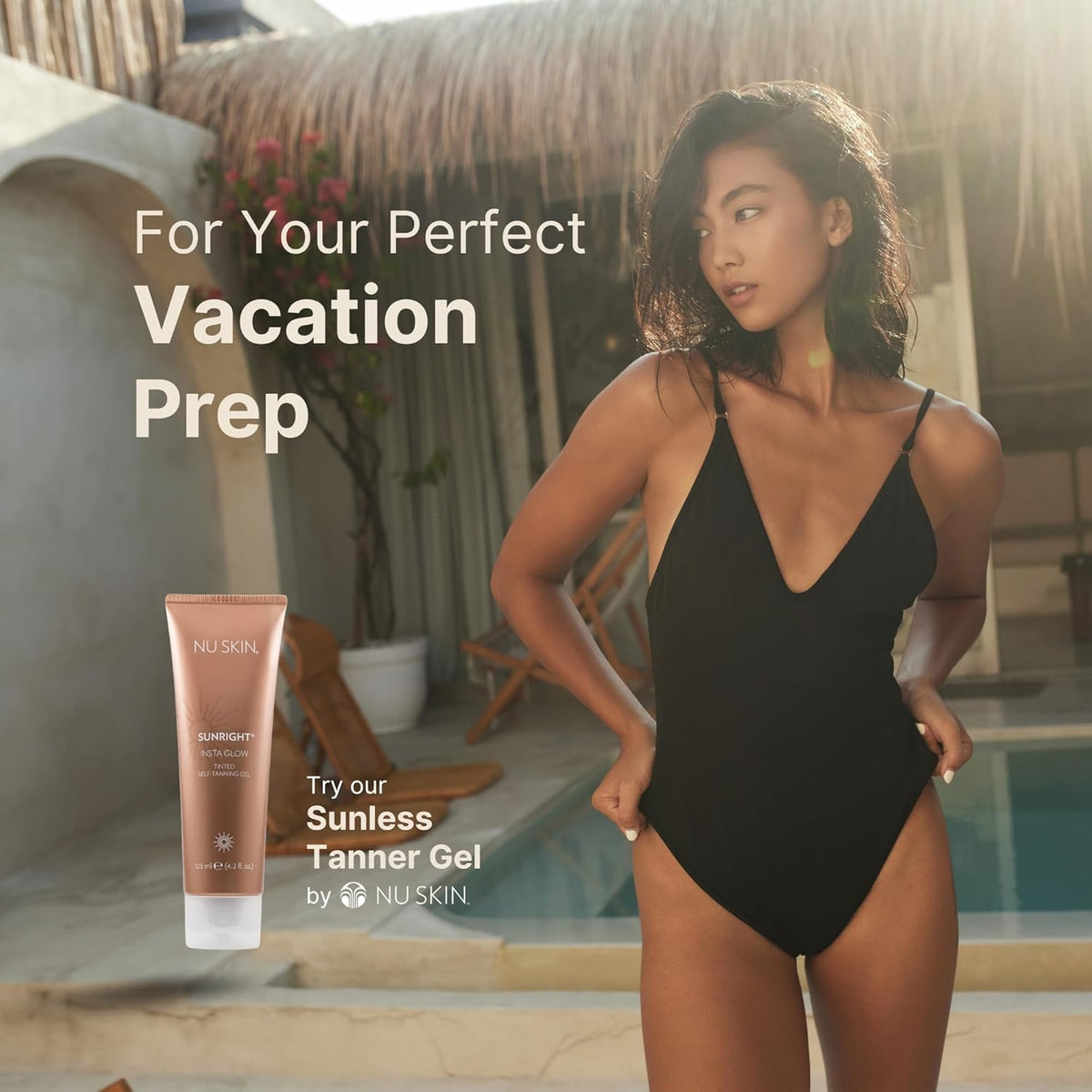 Nu Skin Sunright Insta Glow Autobronceador en Gel | Bronceado natur...
