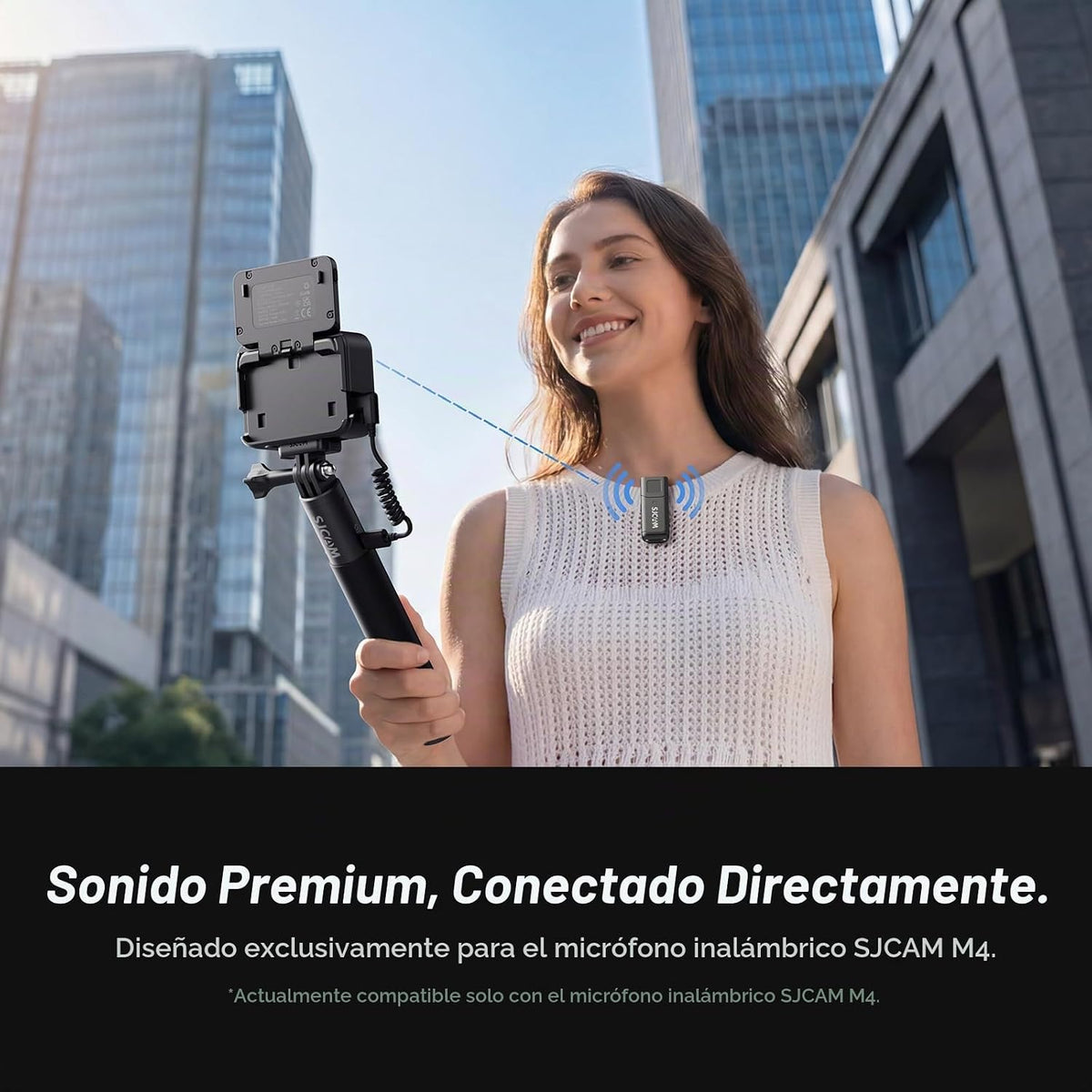 SJCAM SJ30 6K Cámara de acción Vlogging con micrófono inalámbrico 8K/6K/5K