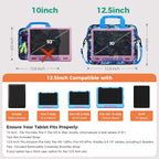 Funda de transporte para tablet Fire HD 8 10 para niños