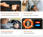 Reloj inteligente rastreador de fitness para mujeres y hombres, monitor de actividad de salud 24/7, frecuencia cardíaca, monitor de sueño, contador de pasos de calorías, pantalla curva HD de 2.01