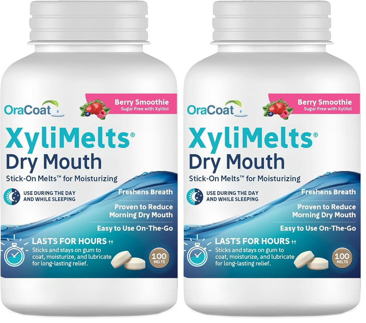 Oracoat XyliMelts para boca seca noche o día – Discos adherentes hi...