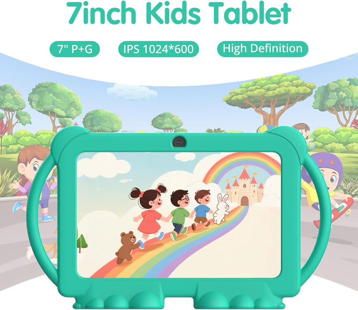 PEICHENG Tableta para Niños de 7 pulgadas Android 12.0 para Niños P...