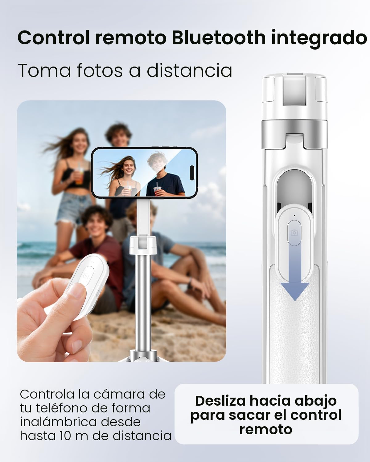 UBeesize Trípode de teléfono MagSafe Selfie Stick de 70 "de apertura