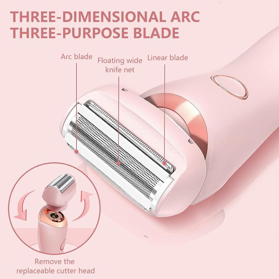 Livora - Afeitadora eléctrica para mujer, recortadora de bikini par...