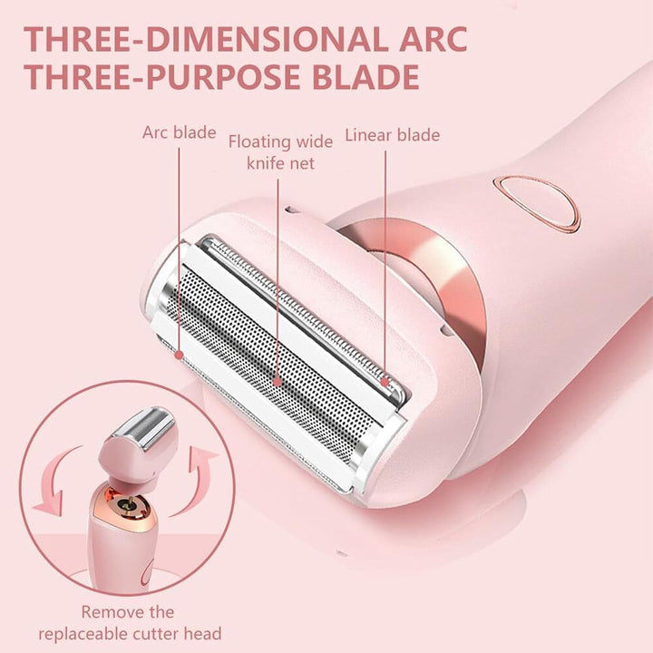 Livora - Afeitadora eléctrica para mujer, recortadora de bikini par...