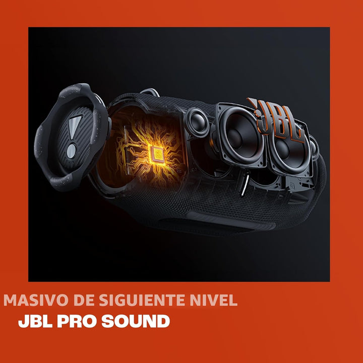 JBL Xtreme 4 - Altavoz Bluetooth portátil, sonido potente y graves...