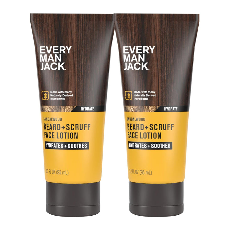 Every Man Jack Loción de recuperación para barba + cara, hidrata al...