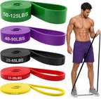 Renoj Bandas de Resistencia para Entrenamiento, Juego de 5 Niveles de Bandas de Asistencia para Dominadas para Entrenamiento, Ejercicio, Gimnasio en Casa y Entrenamiento de Fuerza