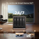 UGREEN NAS DXP4800 GT - Almacenamiento de red de escritorio de 4 ba...