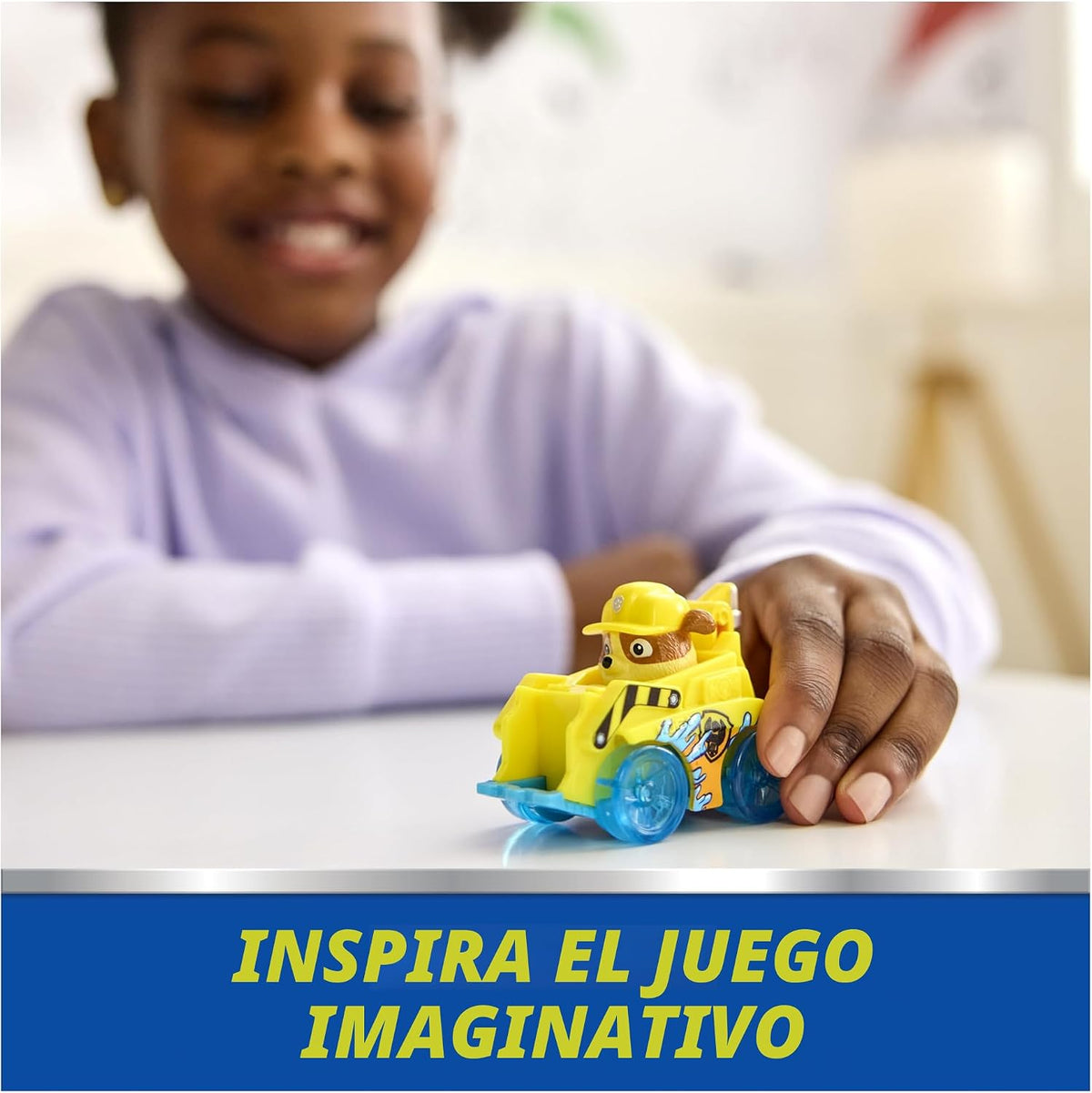 PAW Patrol Pup Squad Racers, paquete de 6 vehículos de PAW Patrol con Chase, Marshall, Skye, Rubble, Rocky y Zuma, juguetes para niños y niñas a partir de 3 años