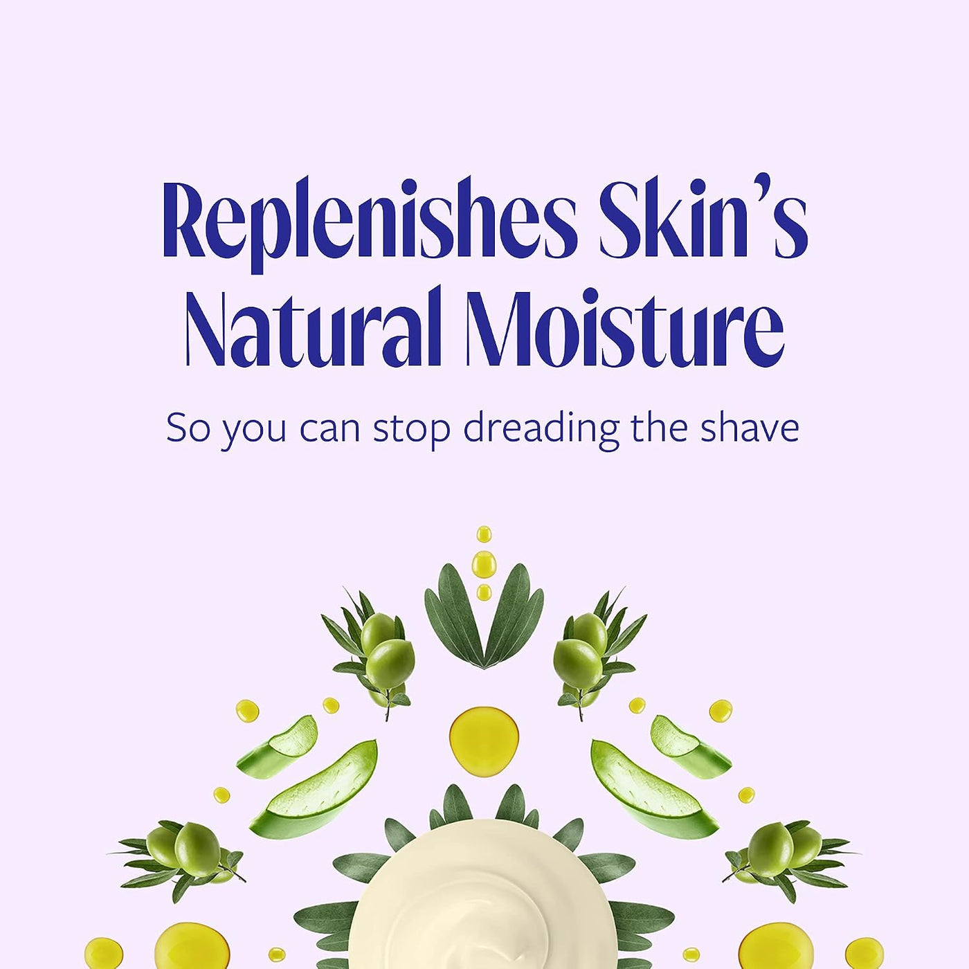 Skintimate Skin Therapy Gel de afeitado de piel seca para mujeres,...