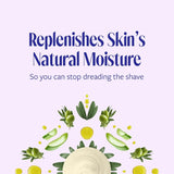 Skintimate Skin Therapy Gel de afeitado de piel seca para mujeres,...