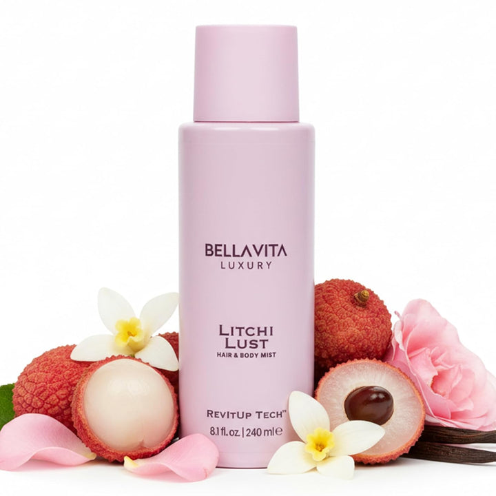 Bellavita Luxury Litchi Lust - Aerosol corporal y corporal para muj...