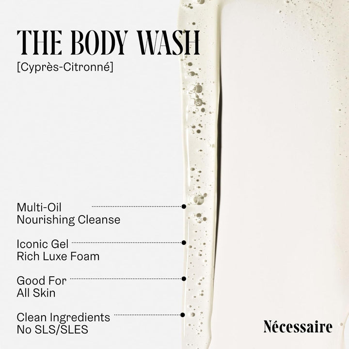 Nécessaire The Body Wash Cyprès-Citronné - Gel de ducha multiaceite...