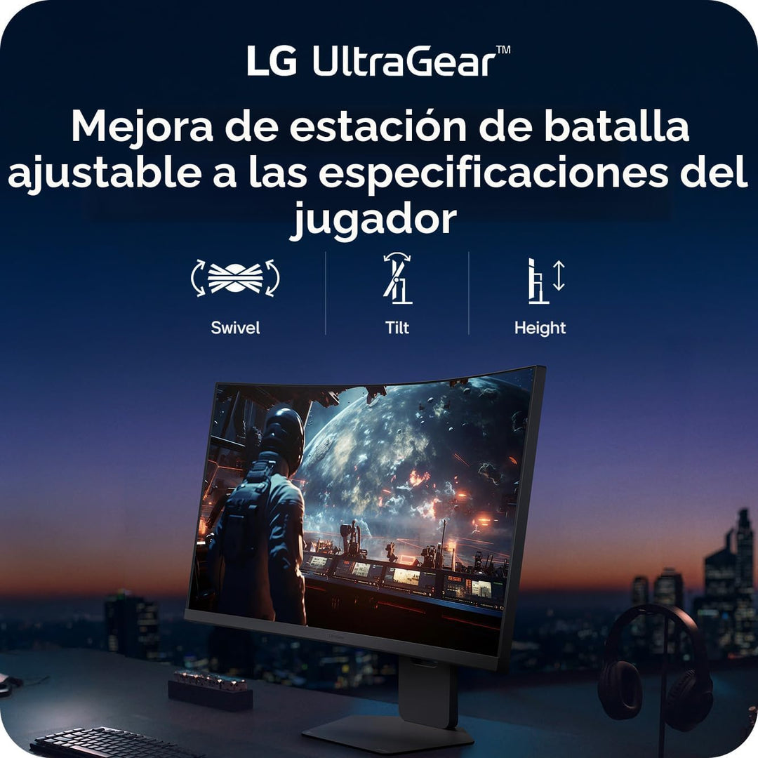 LG 37G800A-B 37 pulgadas Ultragear 4K UHD (3840 x 2160) Monitor cur...