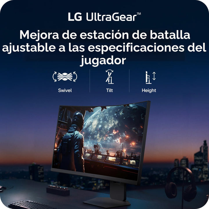 LG 37G800A-B 37 pulgadas Ultragear 4K UHD (3840 x 2160) Monitor cur...