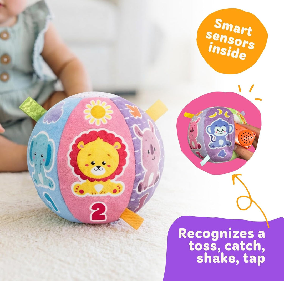 Move2Play, Pelota de bebé hilarantemente interactiva con música y e...