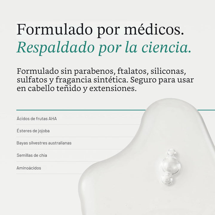 Nutrafol Máscara Exfoliante para el Cuero Cabelludo, Elimina la Acu...