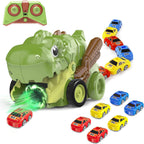 Juguetes para niños Monster Truck Toy Magnetic Remote Control Snake Chain