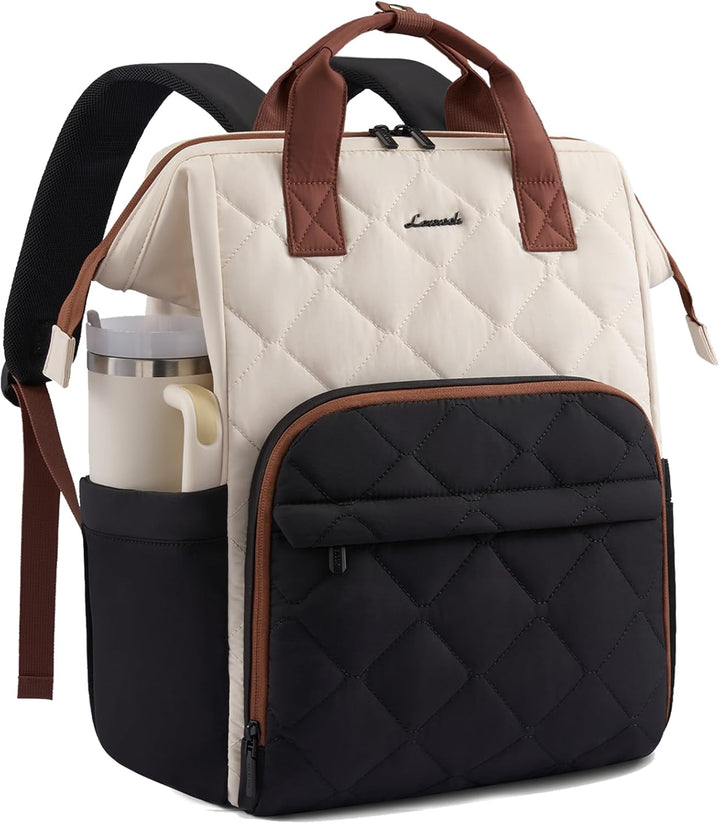LOVEVOOK Mochila para laptop para mujer, mochila de viaje de trabaj...