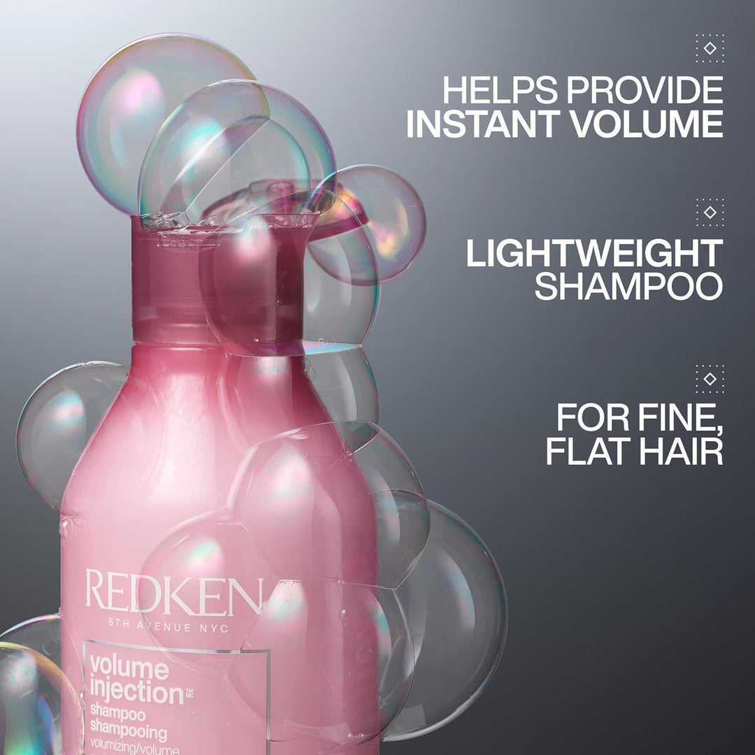 Redken Champú de inyección de volumen para cabello fino \u2013 Añad...
