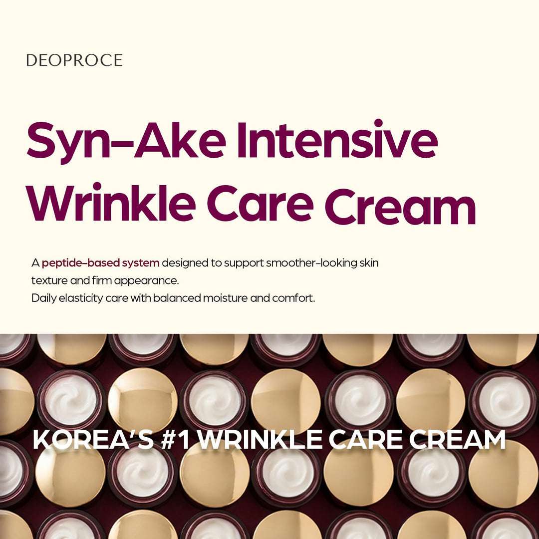 Deoproce Crema intensiva para el cuidado de las arrugas Synake