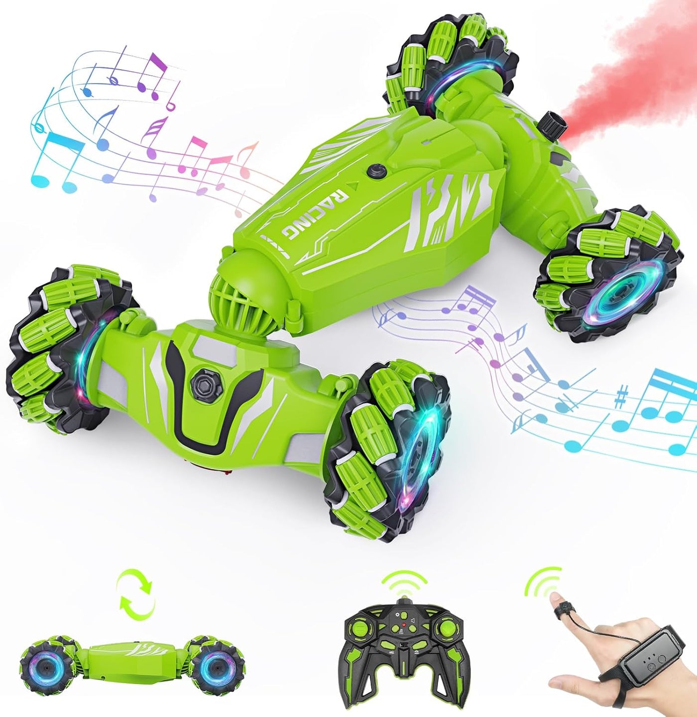 Dysaim Gesture RC Car, juguetes regalos de cumpleaños para niños de...