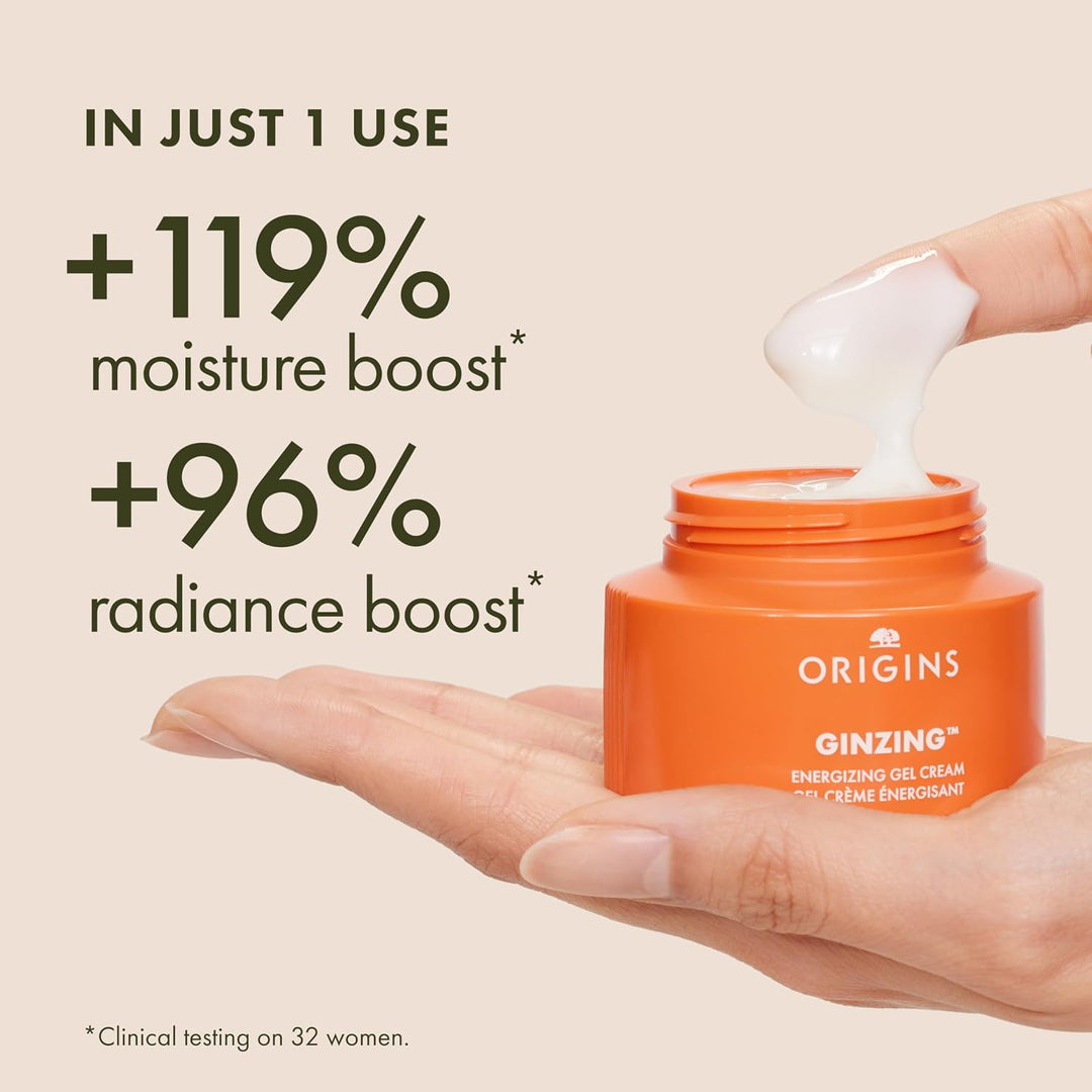 Origins GinZing Gel Crema Energizante | Hidratante facial para lumi...